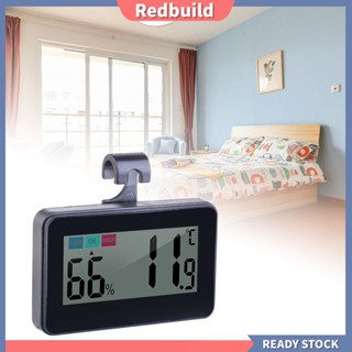 {redbuild} เครื่องวัดอุณหภูมิดิจิทัล หน้าจอ 2 สี สําหรับบ้าน