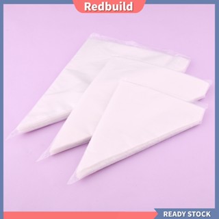 (redbuild) ถุงบีบคุกกี้ไอซิ่งสําหรับตกแต่งเค้ก 100 ชิ้น