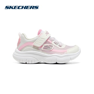 Skechers สเก็ตเชอร์ส รองเท้า เด็กผู้หญิง Flex Blast Shoes - 302552N-WHP