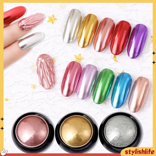 {stylishlife} Super Shine Ultra Thin Metallic Mirror Nail Art Powder Manicure Decoration