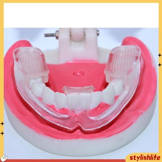 {stylishlife} Silicone Dental Mouth Guard Bruxism Sleep Aid Night Teeth Tooth Grind Brace