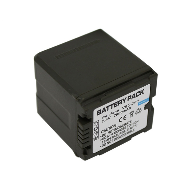 VW-VBG130 HS20 VW-VBG-260 VW-VBG390กล้อง Li-Ion แบตเตอรี่สำหรับ Panasonic VBG Series กล้อง SD100 VW-