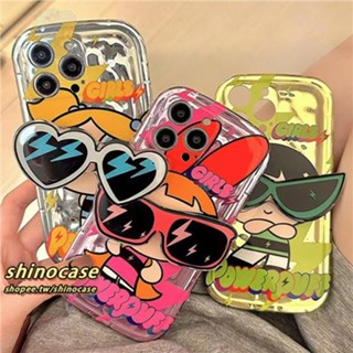 เคสโทรศัพท์มือถือ ลายแว่นตากันแดด The Powerpuff Girls สําหรับ iPhone14 13 12 11 Pro Max