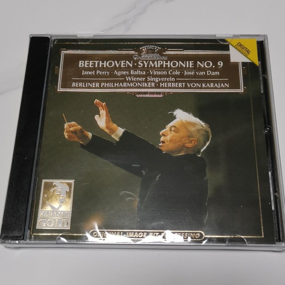 【CD】 Beethoven: The 9 Symphonies Herbert von Karajan ซีดีใหม่ยังไม่ได้เปิด