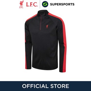 LIVERPOOL FOOTBALL CLUB Quarter Zip Top เสื้อแจ็คเก็ตผู้ชาย