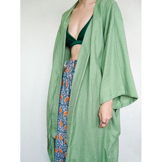 Kira Linen robe long