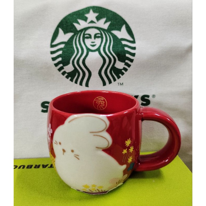 Starbucks Mug Zodiac Rabbit 3 Oz ของแท้