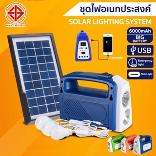 พร้อมส่ง✅ ชุดไฟนอนนาชุดไฟอเนกประสงค์SE07solarcellงานคุณภาพ