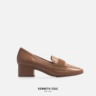 KENNETH COLE รองเท้าส้นสูงผู้หญิง รุ่น ELLA LOAFER สีน้ำตาล ( HEL - GS22ELO93-265 )