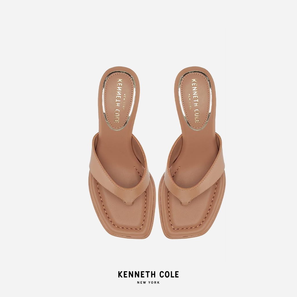KENNETH COLE รองเท้าส้นสูงผู้หญิง รุ่น GENEVA สีน้ำตาล ( HEL - KL23GEN03-210 )