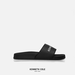 KENNETH COLE รองเท้าแตะผู้ชาย รุ่น KC SLIDE สีขาว ( SAN - RS91016SY-110 )