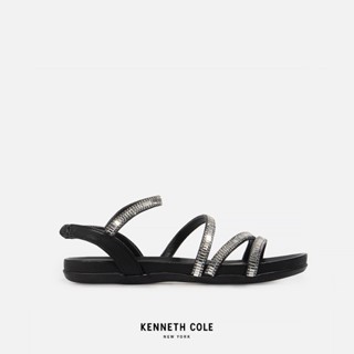 KENNETH COLE รองเท้าแตะผู้หญิง รุ่น Diva สีดำ ( SAN - RS81012MS-001 )