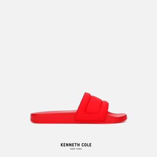 KENNETH COLE รองเท้าแตะผู้ชาย รุ่น SCREEN QUILTED สีแดง ( SAN - RMF1002NY-601 )