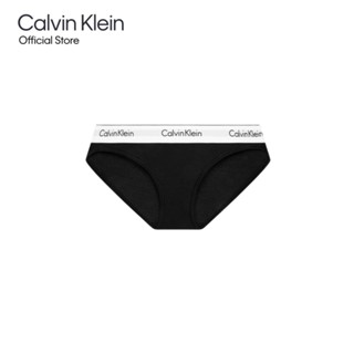 Calvin Klein กางเกงชั้นในผู้หญิง Modern Cotton Bikini รุ่น F3787AD 001 - สีดำ