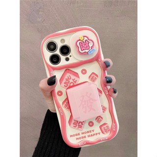 เคสโทรศัพท์มือถือ ลายไพ่นกกระจอก นําโชค แบบเลื่อนได้ สําหรับ apple iPhone 14 13 12 11 Pro Max 14pro 13