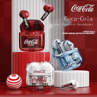 Coca-cola Coca-ColaT01 หูฟังบลูทูธไร้สาย ตัดเสียงรบกวน สําหรับเล่นกีฬา