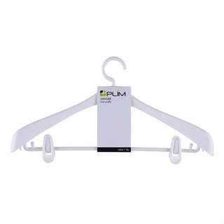 ไม้แขวนเสื้อสูท PLIM HHG002-W สีขาว