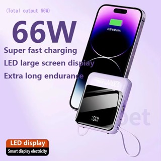 Fast Charging Power Bank Cable Powerbank 20000 Mah 5 in 1