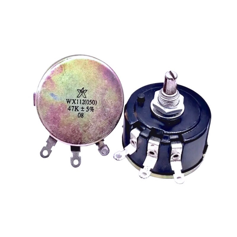 Volum วอลลุ่ม47K 5W รุ่น WX112-050 ขนาด40*25mm แกนยาว 20 mm มีสินค้าพร้อมส่งในไทย