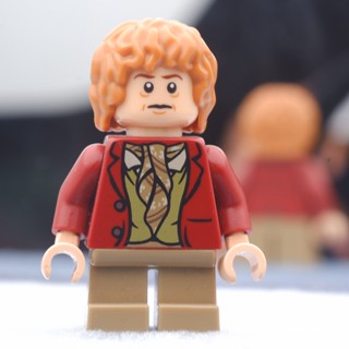 LEGO Lord Of The Rings and Hobbit Bilbo Baggins Red Coat