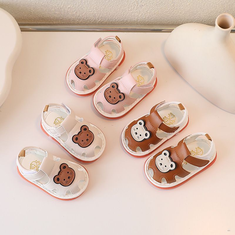 รองเท้าเด็กเล็ก 3เดือน - 2 ปี สวมง่าย ใส่สบาย เวลาเดินมีเสียงปรี๊ดๆ ใส่ได้ทั้งเด็กหญิงและเด็กชาย