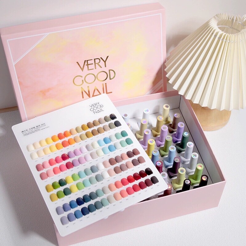♥️พร้อมส่งในไทย❤️สีเจล​ ยาทาเล็บ​สีเจล​ เซตใหญ่​ เซตเปิดร้าน​🔥very good nail polish&60colors 🔥#VFN60