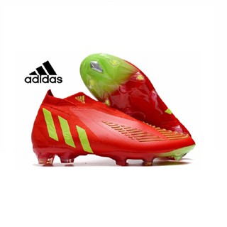 Adidas Predator Edge+ FG รองเท้าบูทฟุตบอล กันน้ํา ข้อสูง 22