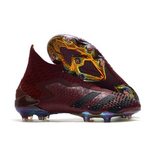 Adidas Predator Mutator Dragonscale Falcon 20+ รองเท้าฟุตบอล รองเท้าถัก กันน้ํา "Prickly Rose" FG