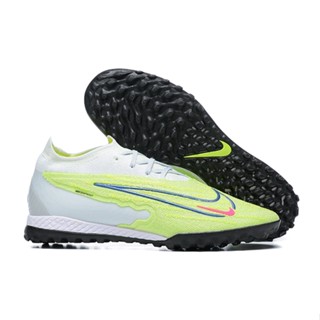 Nike Phantom GX Elite TF รองเท้าฟุตบอล ข้อสั้น สีเขียว Eur 39-45