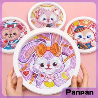 【panpan】ครอสติสคริสตัล 💎ครอสติชภาพวาดเพชรการ์ตูนสำหรับเด็ก ลายการ์ตูนน่ารัก ขนาด 18x18ซม. DIY