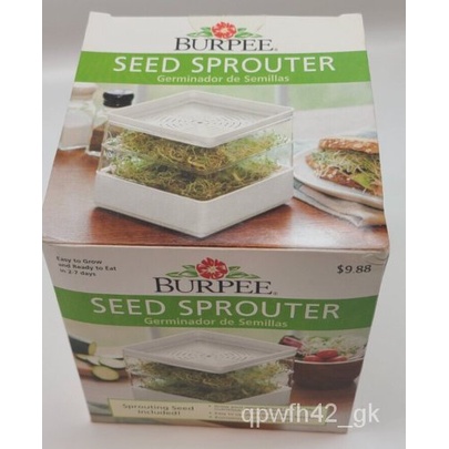 เมล็ด Burpee Seed Srouter Brand New with Box (Please Read the Instructions) ข้าวโพด
