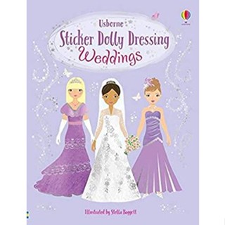 NEW! หนังสืออังกฤษ Sticker Dolly Dressing Weddings (Sticker Dolly Dressing) [Paperback]