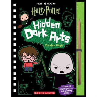 NEW! หนังสืออังกฤษ Hidden Dark Arts - Scratch Magic (From the Films of Harry Potter) [Hardcover]