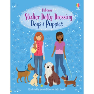 NEW! หนังสืออังกฤษ Sticker Dolly Dressing Dogs and Puppies (Sticker Dolly Dressing) [Paperback]