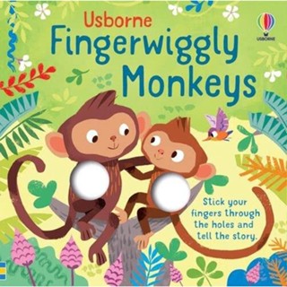 NEW! หนังสืออังกฤษ Fingerwiggly Monkeys (Fingerwiggles) (Board Book) [Hardcover]