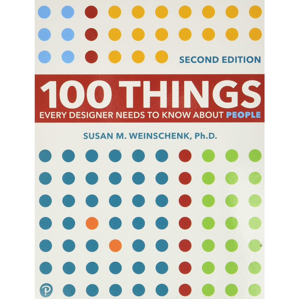 NEW! หนังสืออังกฤษ 100 Things Every Designer Needs to Know about People (Voices That Matter) (2ND) [
