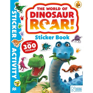 NEW! หนังสืออังกฤษ World of Dinosaur Roar! Sticker Book [Paperback]