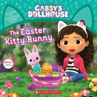 NEW! หนังสืออังกฤษ The Easter Kitty Bunny (Gabbys Dollhouse Storybook) [Paperback]