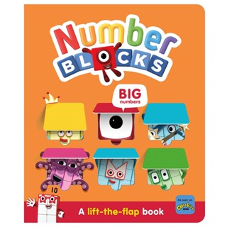 NEW! หนังสืออังกฤษ Numberblocks Big Numbers: a Lift the Flap Book (Board Book) [Hardcover]