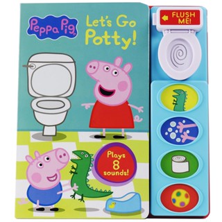 NEW! หนังสืออังกฤษ Peppa Pig: Lets Go Potty! (Board Book) [Hardcover]