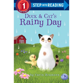 NEW! หนังสืออังกฤษ Duck and Cats Rainy Day (Step into Reading) [Paperback]