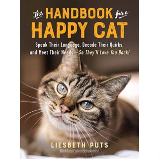 NEW! หนังสืออังกฤษ The Handbook for a Happy Cat [Paperback]