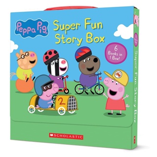 NEW! หนังสืออังกฤษ Super Fun Story Box (Peppa Pig)