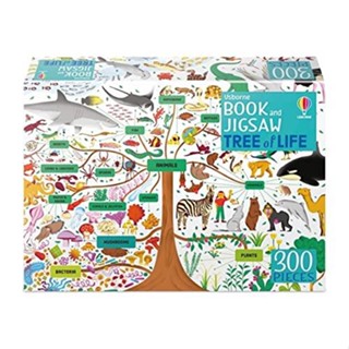 NEW! หนังสืออังกฤษ Usborne Book and Jigsaw: Tree of Life (Usborne Book and Jigsaw) [Paperback]