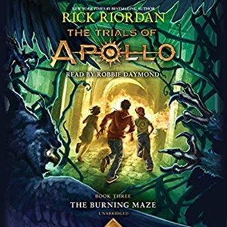 NEW! หนังสืออังกฤษ The Burning Maze ( Trials of Apollo 3 ) (Reprint) [Paperback]