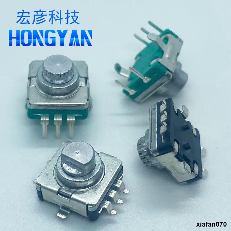 EC11 Miniature Rotary Encoder Ultra-Thin 10 มม.มิเตอร์ดิจิตอล Miniature Rotary Encoder