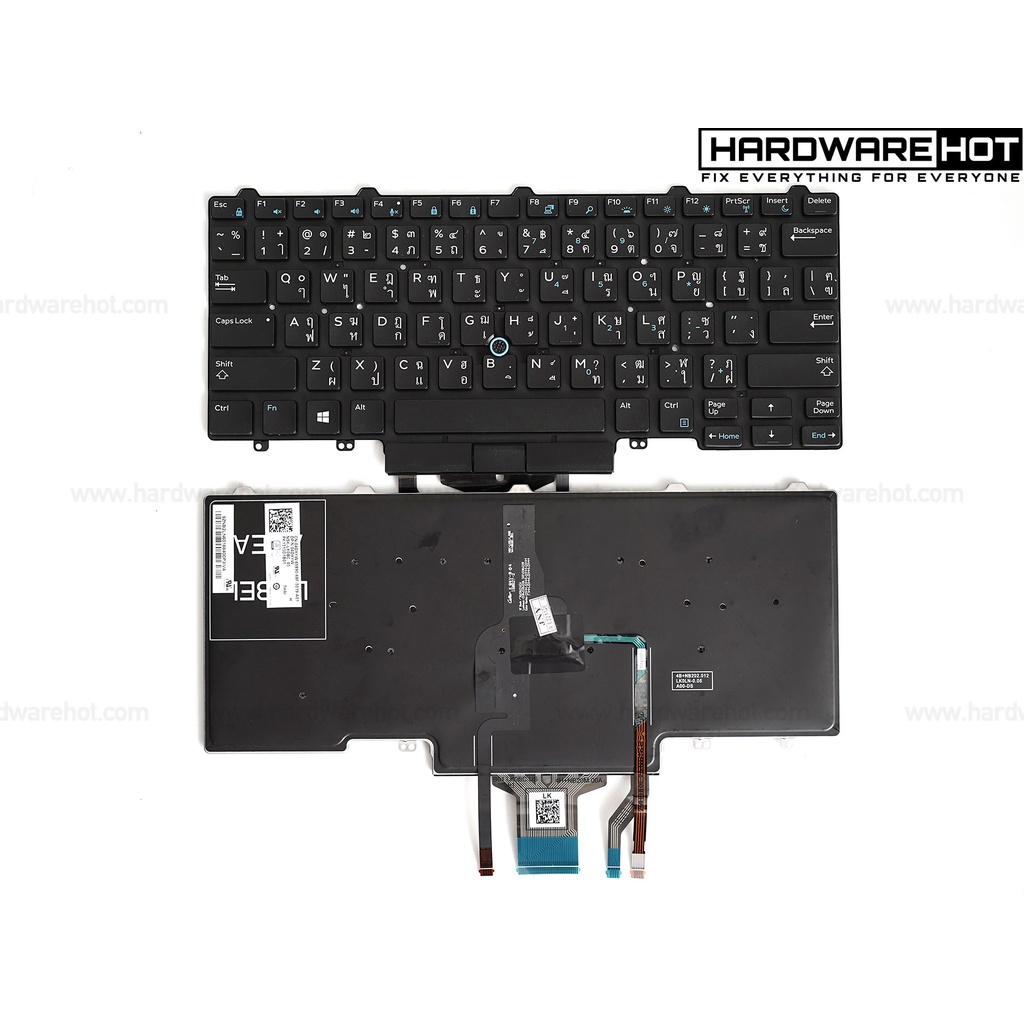 KEYBOARD DELL LATITUDE 5490 7490 TH-EN (KEYBOARD DELL)