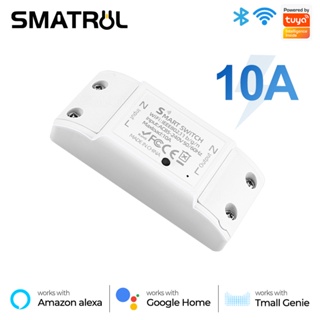 ราคาSMATRUL Smart store ระบบควบคุมไฟฟ้าภายในบ้านสมาร์ทโฮม สั่งงานเปิด-ปิด ตั้งเวลา สั่งผ่านมือถือ ผ่านWi-Fi ทำงานร่วมกับ Google Home Alexa สำหรับAndroid/IOS