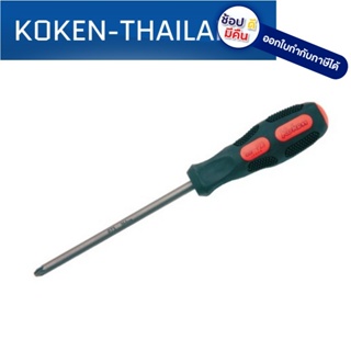 KOKEN 168P(PZ) ไขควงหัว Pozidriv ขนาด PZ1 ดีที่สุดในโลก MADE IN JAPAN ญี่ปุ่น ของแท้