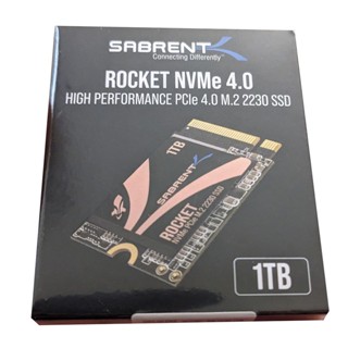 Sabrent 1TB Rocket 2230 NVMe PCIe 4.0 M.2 2230 Internal SSD, SB-2130-1TB